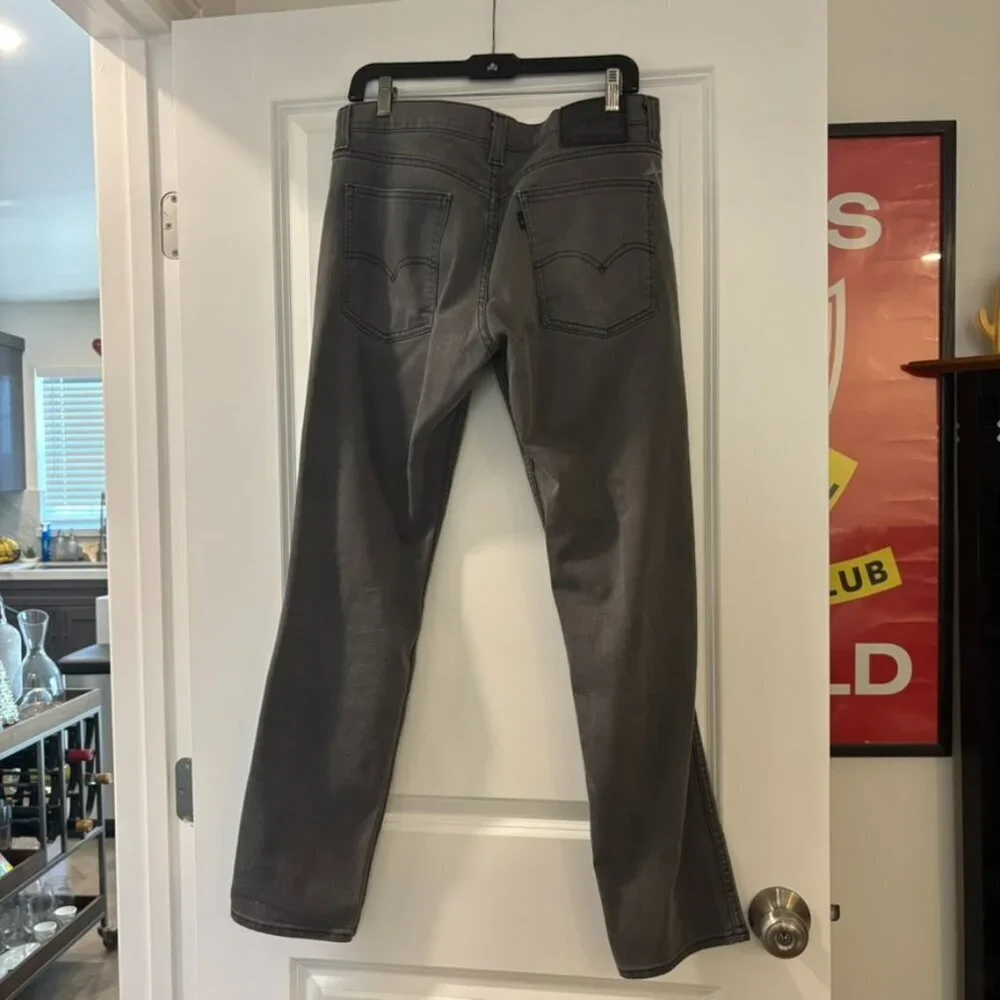 Men's Levi Strauss 511 Gray Slim Jeans